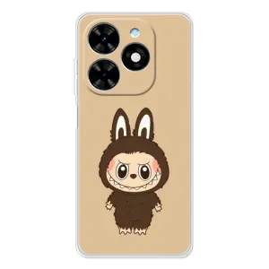 Чохол з Лабубу на Tecno Spark Go 2025 (Bored Ape в червоному)