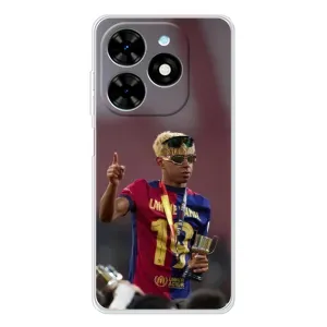 Чохол з футболістом Ламін Ямаль Tecno Spark Go 2025