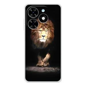 Чохол з картинкою ЛЕВ для Tecno Spark Go 2025 (VPrint) (Лев)