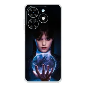 Чохол з дизайном Венздей 2 на Tecno Spark Go 2025 (Магічна сфера Венздей)