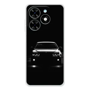 Чехол для Спарк Гоу 2025 - с принтом БМВ (AlphaPrint) (Машина BMW)