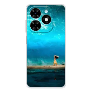 Чохол з мультфільмом Ваяна Tecno Spark Go 2025 (Океан Моана)