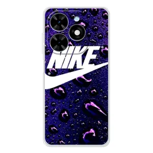 Чехол для Tecno Spark Go 2025 - с принтом Найк (AlphaPrint) (Найк принт)