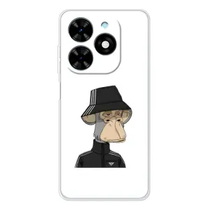 Чохли з Мавпами NFT для Tecno Spark Go 2025 (AlphaPrint) (мавпа NFT Adidas)