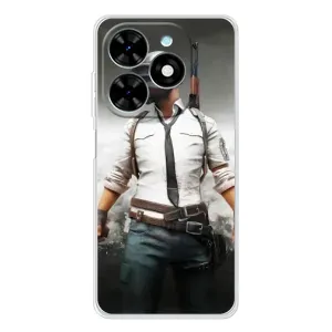 Чеjхол PUBG для Спарк Гоу 2025 (AlphaPrint) (Пабг мен)