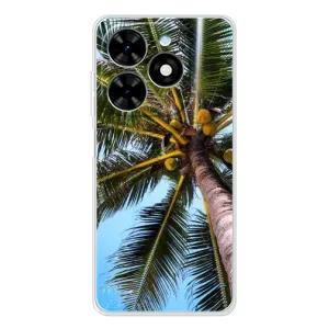 Силіконовий чохол з КАРТИНКАМИ літо для Tecno Spark Go 2025 (AlphaPrint) (Пальма)