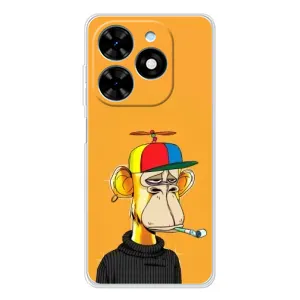 Чохли з Мавпами NFT для Tecno Spark Go 2025 (AlphaPrint) (Нудна мавпа NFT)