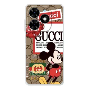 Чехол Disney Mouse Tecno Spark Go 2025 (PREMIUMPrint) (Стильный Микки)