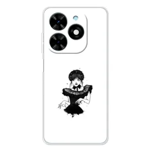 Чохли Венсдей на Tecno Spark Go 2025 Уенсдей (AlphaPrint) (танець Венздей)