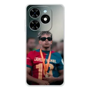 Чохол з футболістом Ламін Ямаль Tecno Spark Go 2025 (Ямаль Барса)
