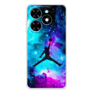 Чехлы для Tecno Spark Go 2025 - с картинкой JORDAN (AlphaPrint) (Яркий Джордан)