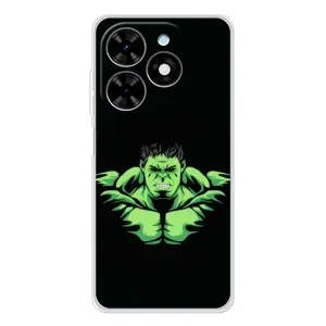 Чохли з героями Марвел Tecno Spark Go 2025 (VPrint) (Зелений Халк)