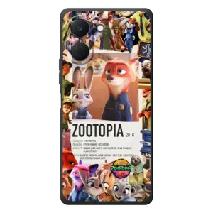 Чехол Зоотрополіс на TECNO Spark Go 3 (Постер Зверополис)