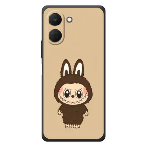 Чохол з Лабубу на TECNO Spark Go 3 (Bored Ape в червоному)