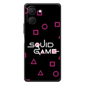 Чехол Гра в кальмара для TECNO Spark Go 3 (Паттерн Игра кальмара)