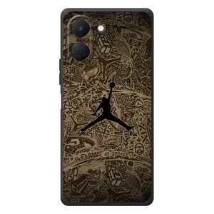 Чехлы для TECNO Spark Go 3 - с картинкой JORDAN (AlphaPrint) (Logo Jordan)