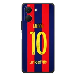 Чехлы Месси для TECNO Spark Go 3 (AlphaPrint) (Messi Barca 10)