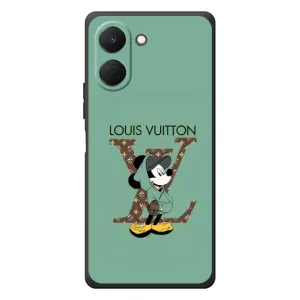 Чехлы Луи Витон для TECNO Spark Go 3 (AlphaPrint - LOUIS VUITTON) (Микки Маус LV)