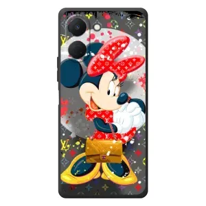 Чехол Disney Mouse TECNO Spark Go 3 (PREMIUMPrint) (Minni с бантиком)