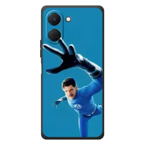 Чехол с принтом Фантастическая четверка для TECNO Spark Go 3 (Мистер Фантастик супергерой)