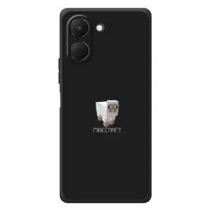 Чохол Майнкрафт на TECNO Spark Go 3 (AlphaPrint) Minecraft (Овечка Майнкрафт)