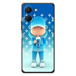 Крутые Чехлы Луи Виттон для TECNO Spark Go 3 (AlphaPrint) (Парень LV)