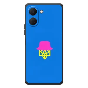 Чехлы для TECNO Spark Go 3  Укр. Символика (AlphaPrint) (Шапка на гербу)