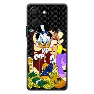 Чехлы для TECNO Spark Go 3 - Скрудж МакДак Louis Vuitton (PREMIUMPrint) (Стильная Утка)