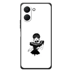 Чехлы Венсдей на TECNO Spark Go 3 Уэнсдей (AlphaPrint) (танец Уэнздей)