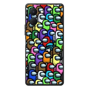 Чехол Амонг Ас для TECNO Spark Go 3 (AlphaPrint) (Убит)