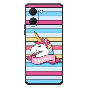 Чехол для 

ТЕКНО Спарк Го 3 
 - (Единорожки - Новинки) (AlphaPrint) (Unicorn)