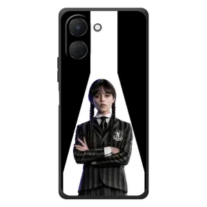 Чехлы Венсдей на TECNO Spark Go 3 Уэнсдей (AlphaPrint) (W-Wednesday)
