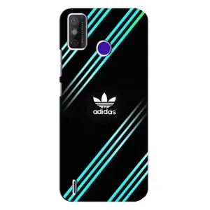Чехлы Адидас для TECNO Spark Power 2 (LC8) (AlphaPrint) (Адидас с полосами)