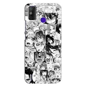Чохли Персонажі Аніме Наруто для TECNO Spark Power 2 (LC8) (AlphaPrint) (Ahegao manga)