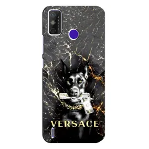 Чохли VERSACE для ТЕЦНО Спарк Павер 2 (LC8) (PREMIUMPrint) (AlphaPrint-ген.)