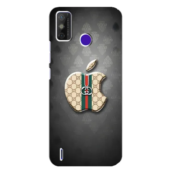 Чехол с принтом «Apple gucci» для TECNO Spark Power 2 (LC8)