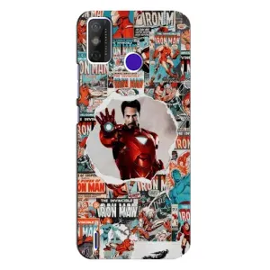 Чохли з героями Марвел TECNO Spark Power 2 (LC8) (VPrint)