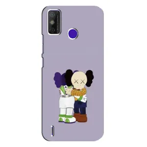 Чохли для TECNO Spark Power 2 (LC8) - Bearbrick Louis Vuitton (PREMIUMPrint) (Дружба Беарбрік)