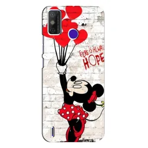 Чохол Disney Mouse TECNO Spark Power 2 (LC8) (PREMIUMPrint) (Heart Minni)