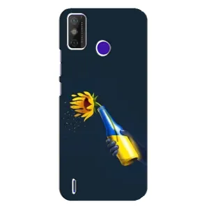Чохол для Патріота України TECNO Spark Power 2 (LC8) - (AlphaPrint) (Коктель молотова)