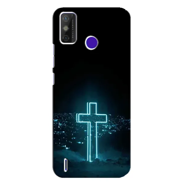 Чехол с принтом «Крест и город» для TECNO Spark Power 2 (LC8) Чехол с принтом «Крест и город» для TECNO Spark Power 2 (LC8)