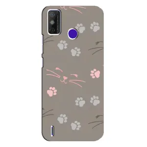 Чохол з малюнком кіт на TECNO Spark Power 2 (LC8) (Лапи і вуса)