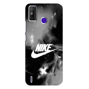 Чехол для TECNO Spark Power 2 (LC8) - с принтом Найк (AlphaPrint) (Лого Найк)