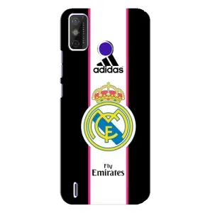 Чехол для TECNO Spark Power 2 (LC8) с принтом (Лого Real Madrid)