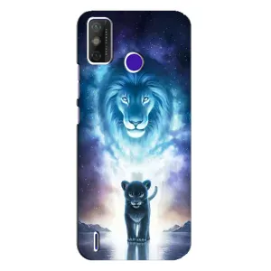 Чохол з картинкою ЛЕВ для TECNO Spark Power 2 (LC8) (VPrint) (Маленький лев)