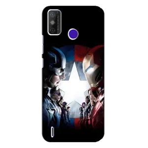 Чохли з героями Марвел TECNO Spark Power 2 (LC8) (VPrint) (Марвел стайл)