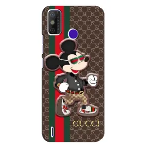 Чохли GUCCI для ТЕЦНО Спарк Павер 2 (LC8) (AlphaPrint) (Маус Гуччі)