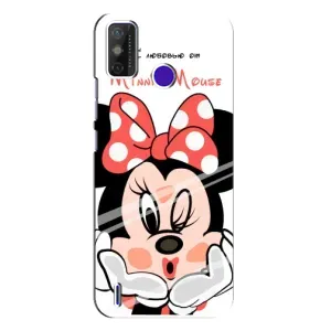Міккі Маус чохол для TECNO Spark Power 2 (LC8) (AlphaPrint - Мультяшні) (Маус Мінні)