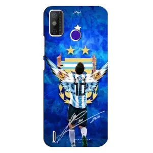 Чехлы Месси для TECNO Spark Power 2 (LC8) (AlphaPrint) (Месси Аргентина)