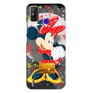 Чохол Disney Mouse TECNO Spark Power 2 (LC8) (PREMIUMPrint) (Minni з бантіком)